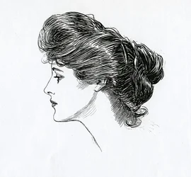 Une fille Gibson, c.1902